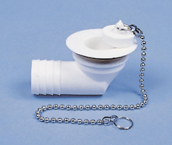 Ablaufgarnitur für Spülen / Waschbecken - für 25 mm Abwasserschlauch - für Ablauföffnung 30 mm,Typ B