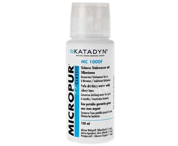 Micropur Classic MC 1.000 F - Wasserentkeimung - 100 ml / von Katadyn