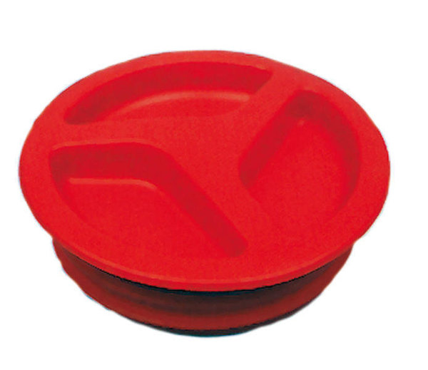 Einlassdeckel rot - Ø150mm