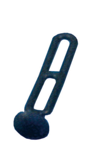 Nietkopf Abspanner - Leiterabspannelement - Länge 11 cm - 5 Stück